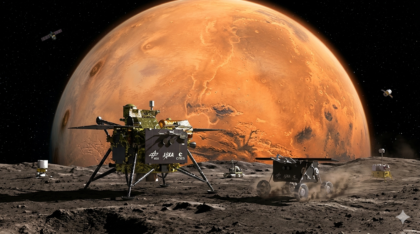 Phobos – the larger of Mars