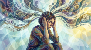 Illustration image of schizophrenia.