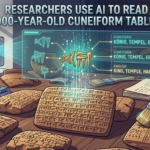 Feature image for empirical archive article 'Researchers use AI to read 4000 year old cuneiform tablets'