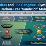 Carbon-free sandwich molecule Synthesize by indian scientists.